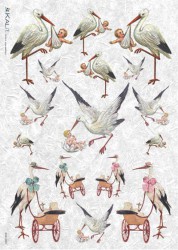 Rice paper (Stork)