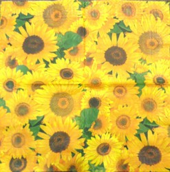 Napkin Sunflowers