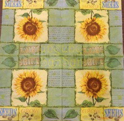 Napkin Sunflower