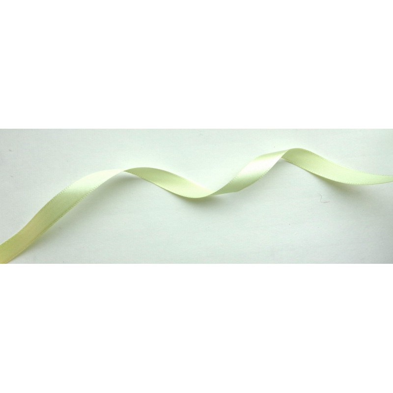 Satin ribbon Yellow (1 m)