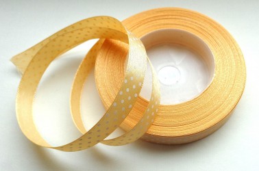 Satin ribbon Orange (1 m)