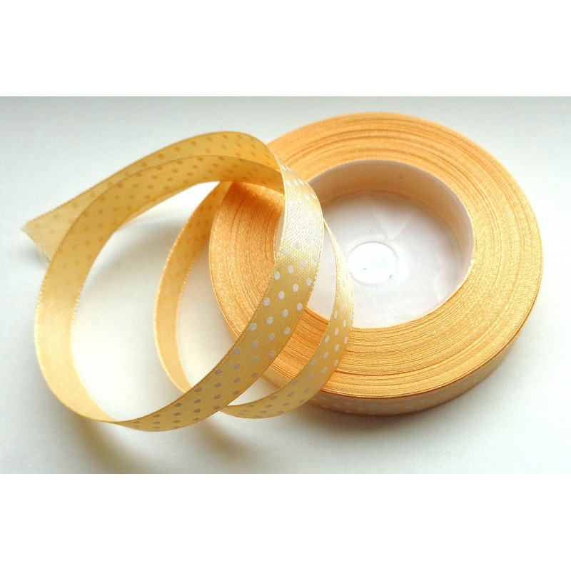 Satin ribbon Orange (1 m)