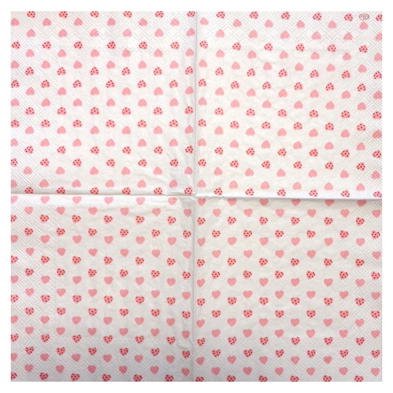 Napkin Hearts