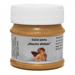 Dažai - pasta "aksomo efektas" – gintaras (50 ml)