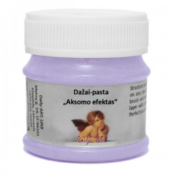 Dažai - pasta "aksomo efektas" – ametistas (50 ml)