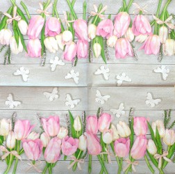 Napkin Tulips