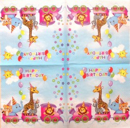 Napkin Birthday