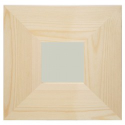 Frame with mirror