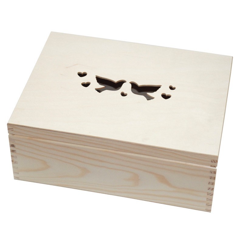 Box with birds