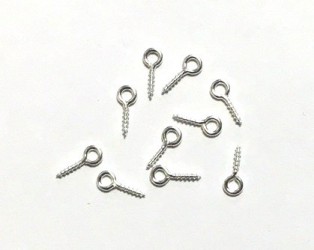 Screws Silver 10 pcs