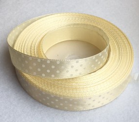 Ribbon dotted Bright yellow