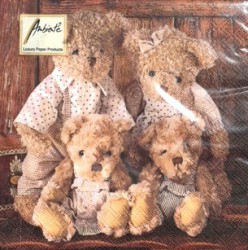 Napkins Family teddybear