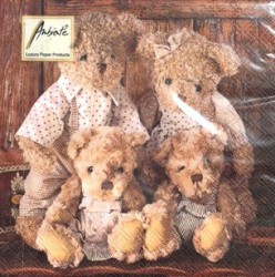 Napkins Family teddybear