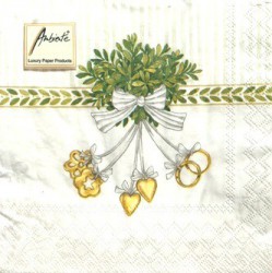 Napkins Wedding symbols