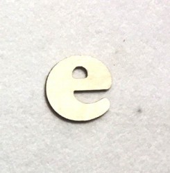 Letter e