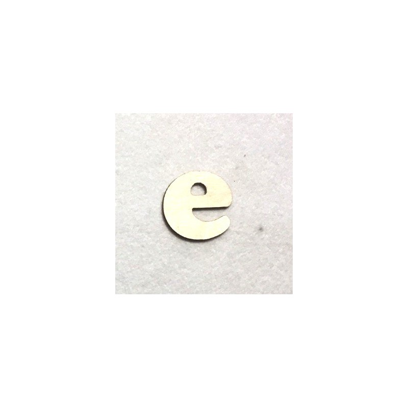 Letter e