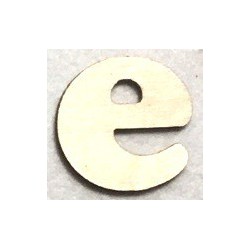 Letter e