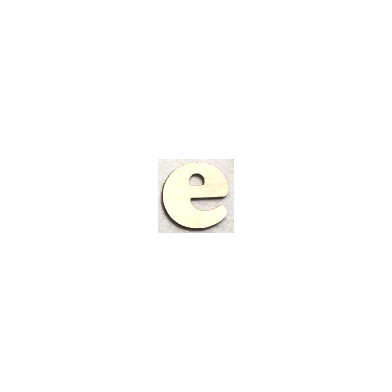 Letter e