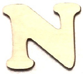 Letter N