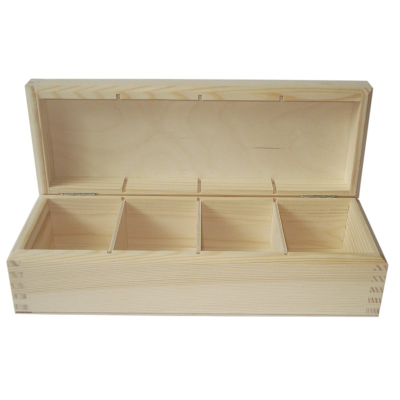 Tea box (4 dividers)