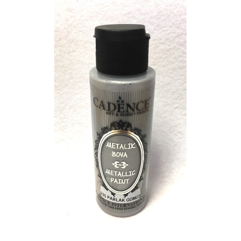 Perlamutriniai dažai 70 ml (metallic paint) Sidabras Perlamutriniai dažai 70 ml (metallic paint) Sidabras