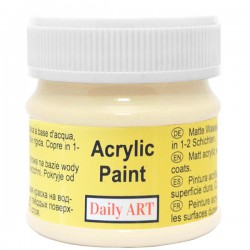 Matiniai akriliniai dažai Karameliniai (50 ml)