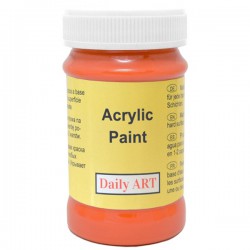 Acrylic paints Orange (100 ml)