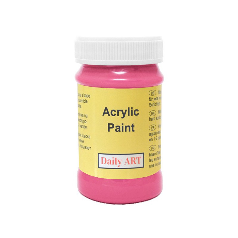 Acrylic paints Dark pink (100 ml)