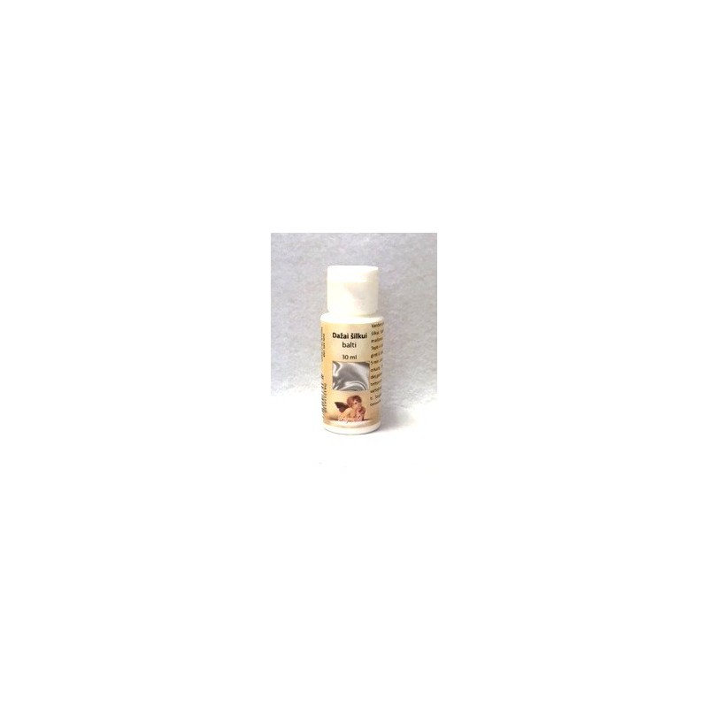 Silk paint White (30 ml)