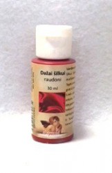 Dažai šilkui Raudoni (30 ml)