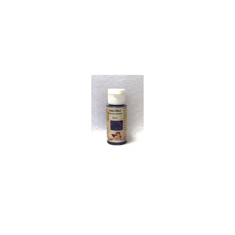 Silk paint Dark blue (30 ml)