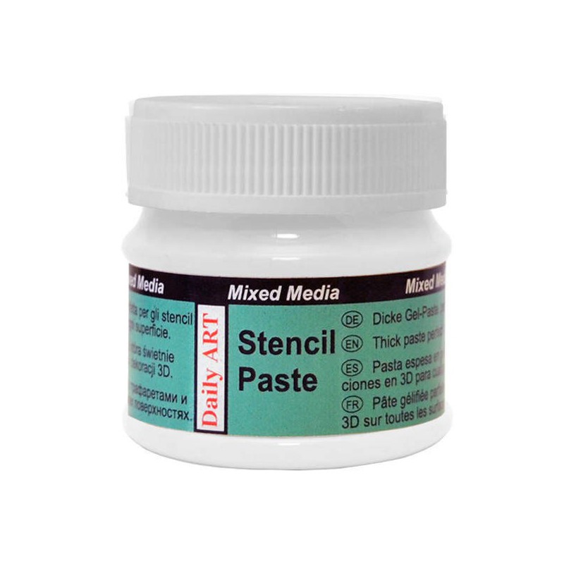 Pasta trafaretams Balta (50 ml) Pasta trafaretams Balta (50 ml)
