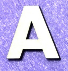 Letter A (5 cm)