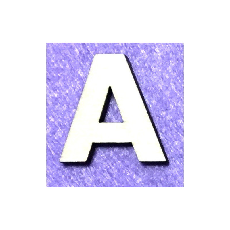 Letter A (5 cm)