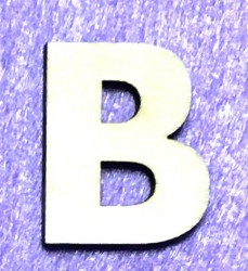 Letter B (5 cm)