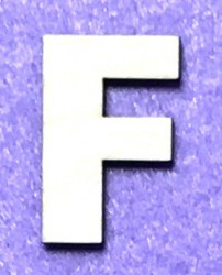 Letter F (5 cm)