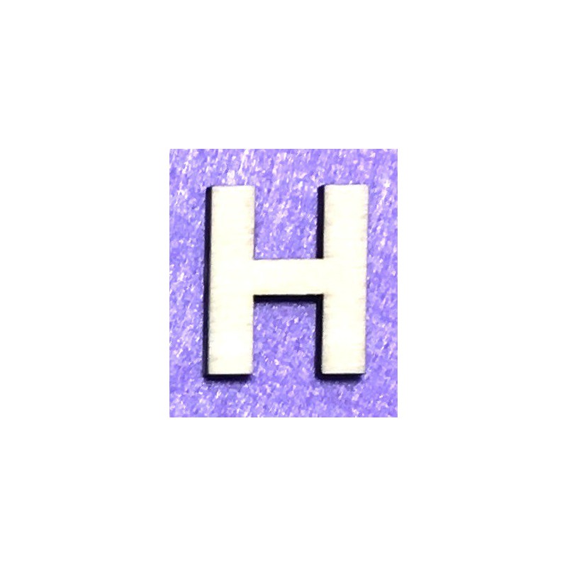 Letter H (5 cm)