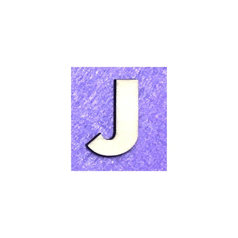 Letter J (5 cm)