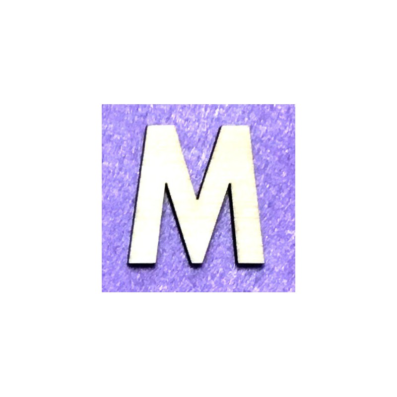 Letter M (5 cm)