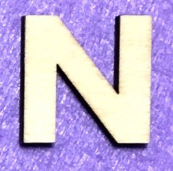 Letter N (5 cm)