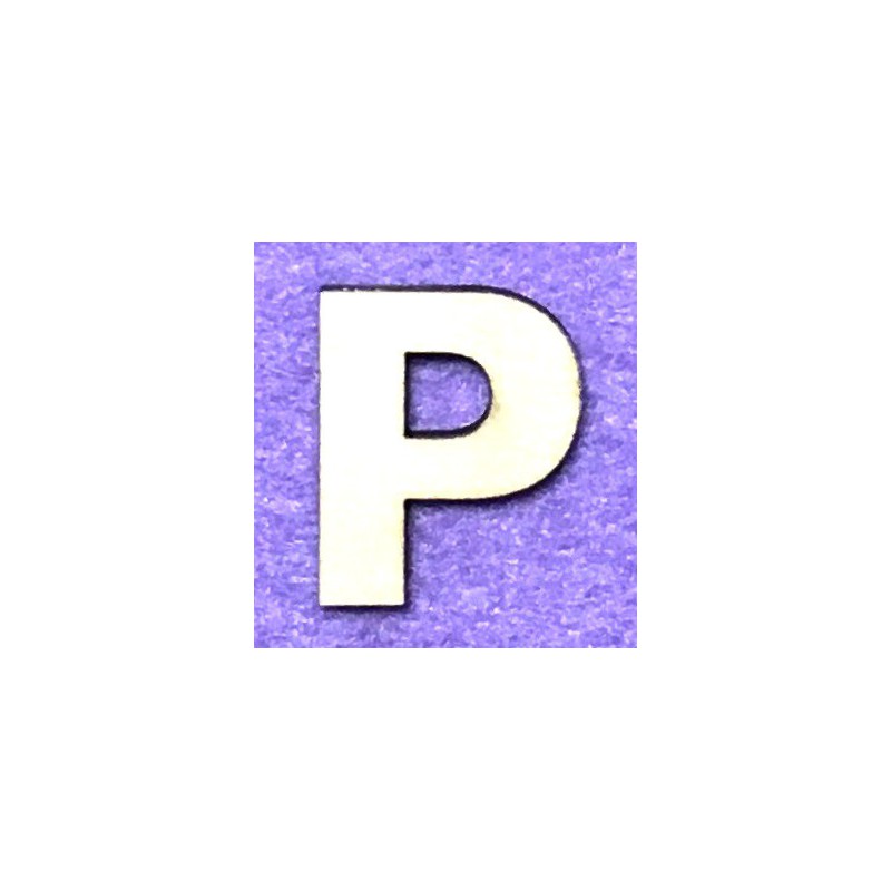 Letter P (5 cm)