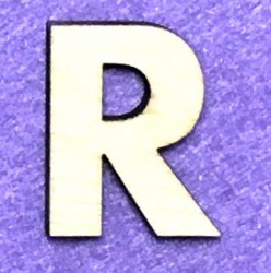 Letter R (5 cm)