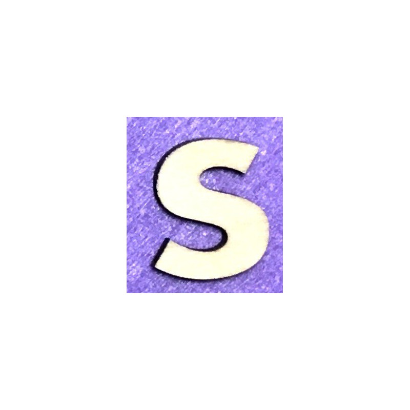 Letter S (5 cm)