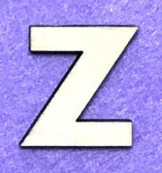 Letter Z (5 cm)