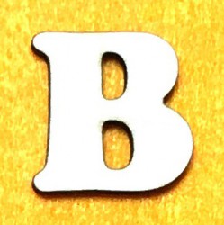 Letter B (5 cm)