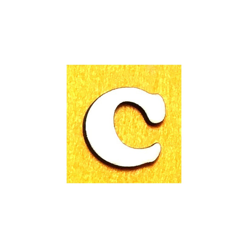 Letter C (5 cm)