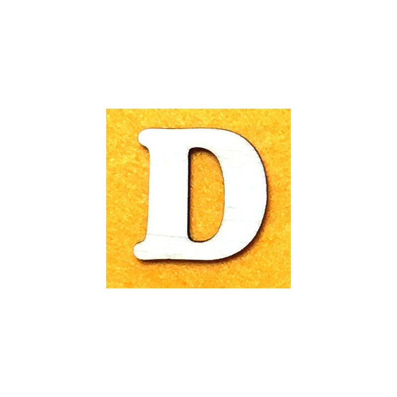 Letter D (5 cm)