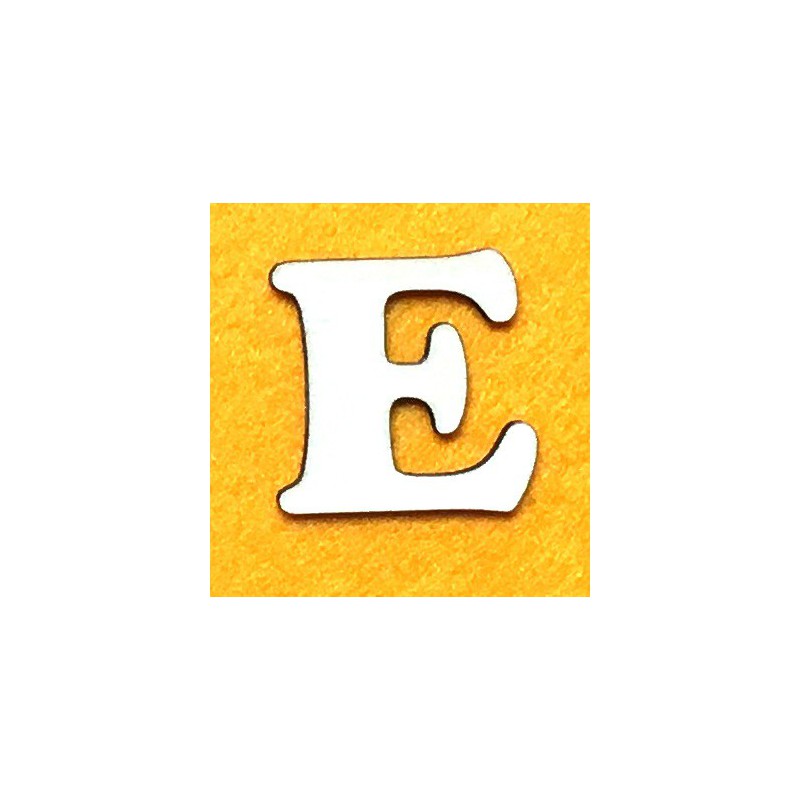 Letter E (5 cm)