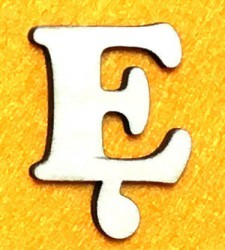 Letter Ę (5 cm)