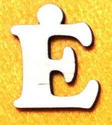 Letter Ė (5 cm)
